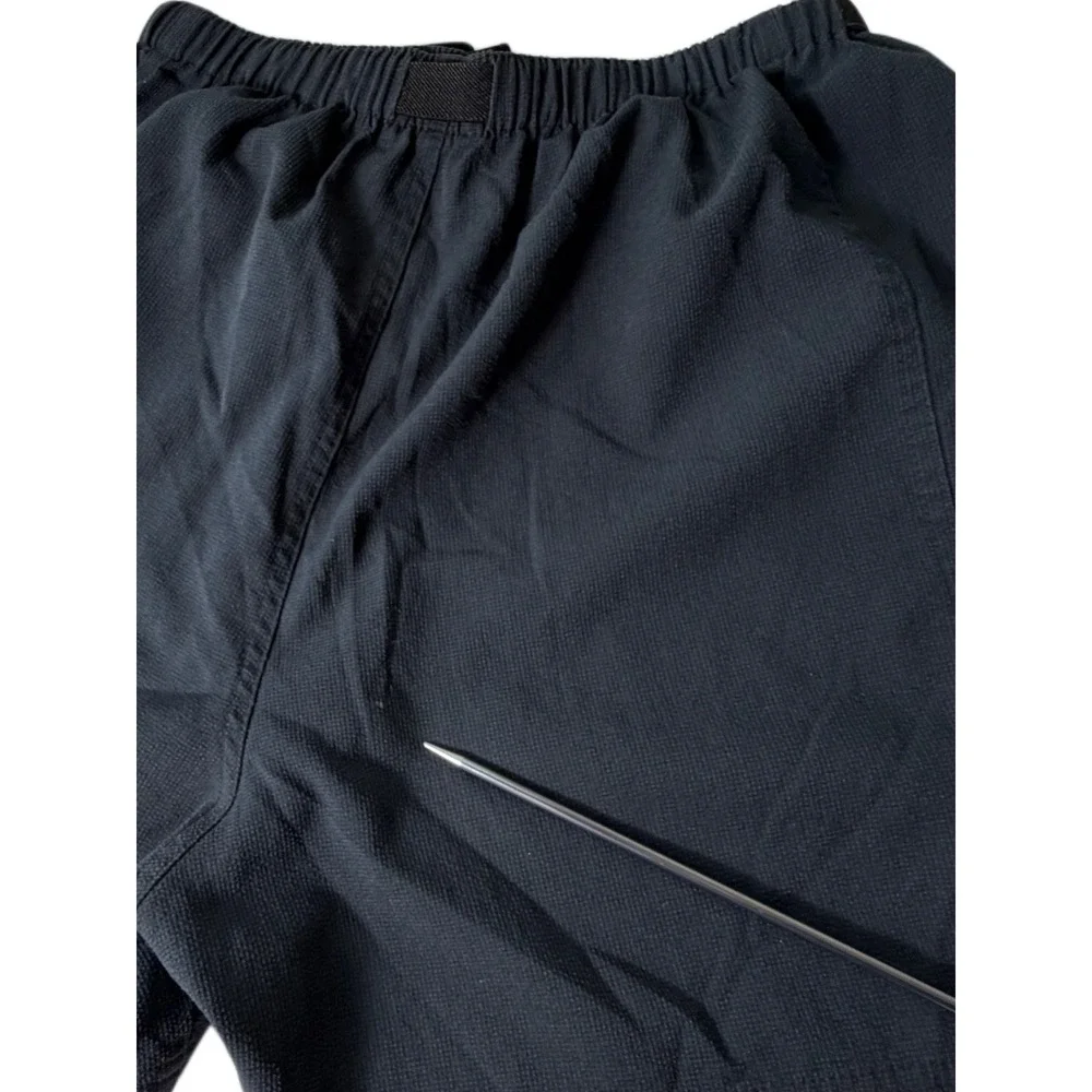 Vintage Moving Comfort Gorpcore Cargo Shorts‎ Black Size M